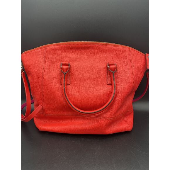 Rare - Milly Shoulder Leather Coral Red. - Picture 5 of 15